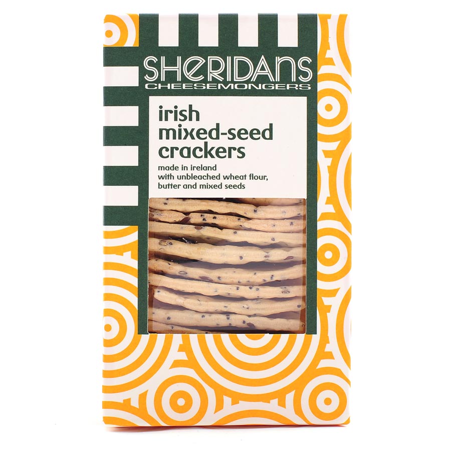 Sheridan&#39;s Cheesemongers Irish Mixed Seed Crackers 120g