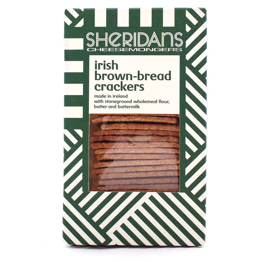 Sheridan&#39;s Cheesemongers Irish Brown Bread Crackers 140g