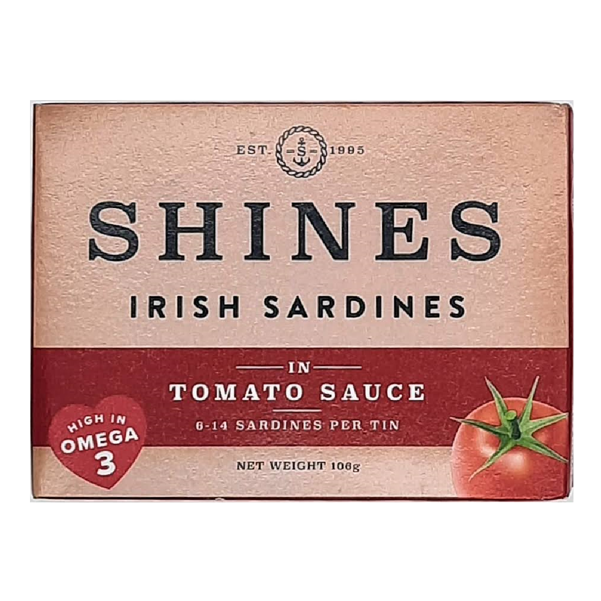 Shines Wild Sardines in Tomato Sauce 106g