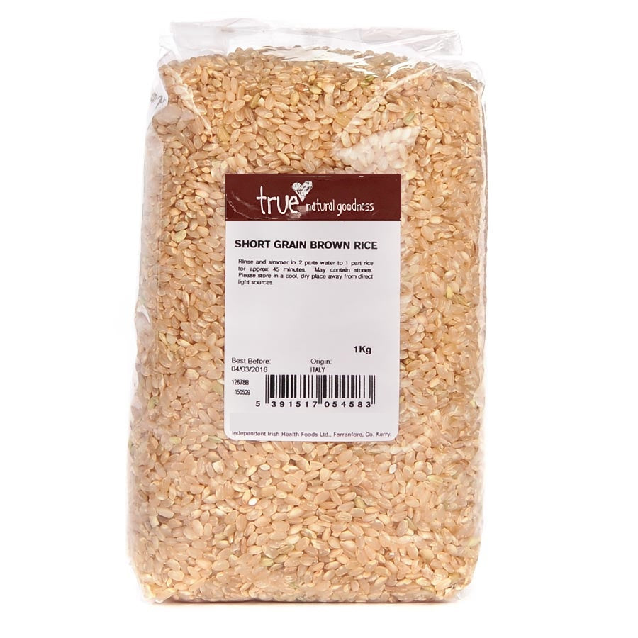 True Natural Goodness Short Grain Brown Rice 1kg