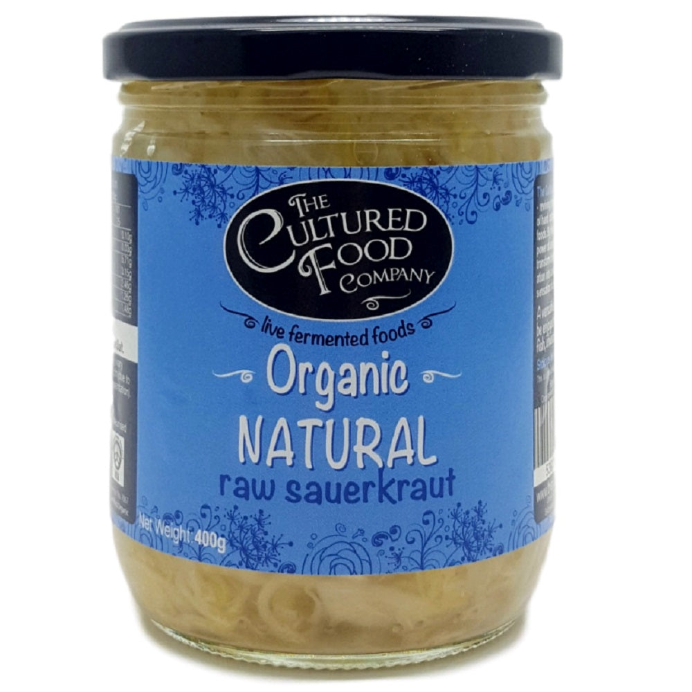 The Cultured Food Company Organic Natural Raw Sauerkraut 400g