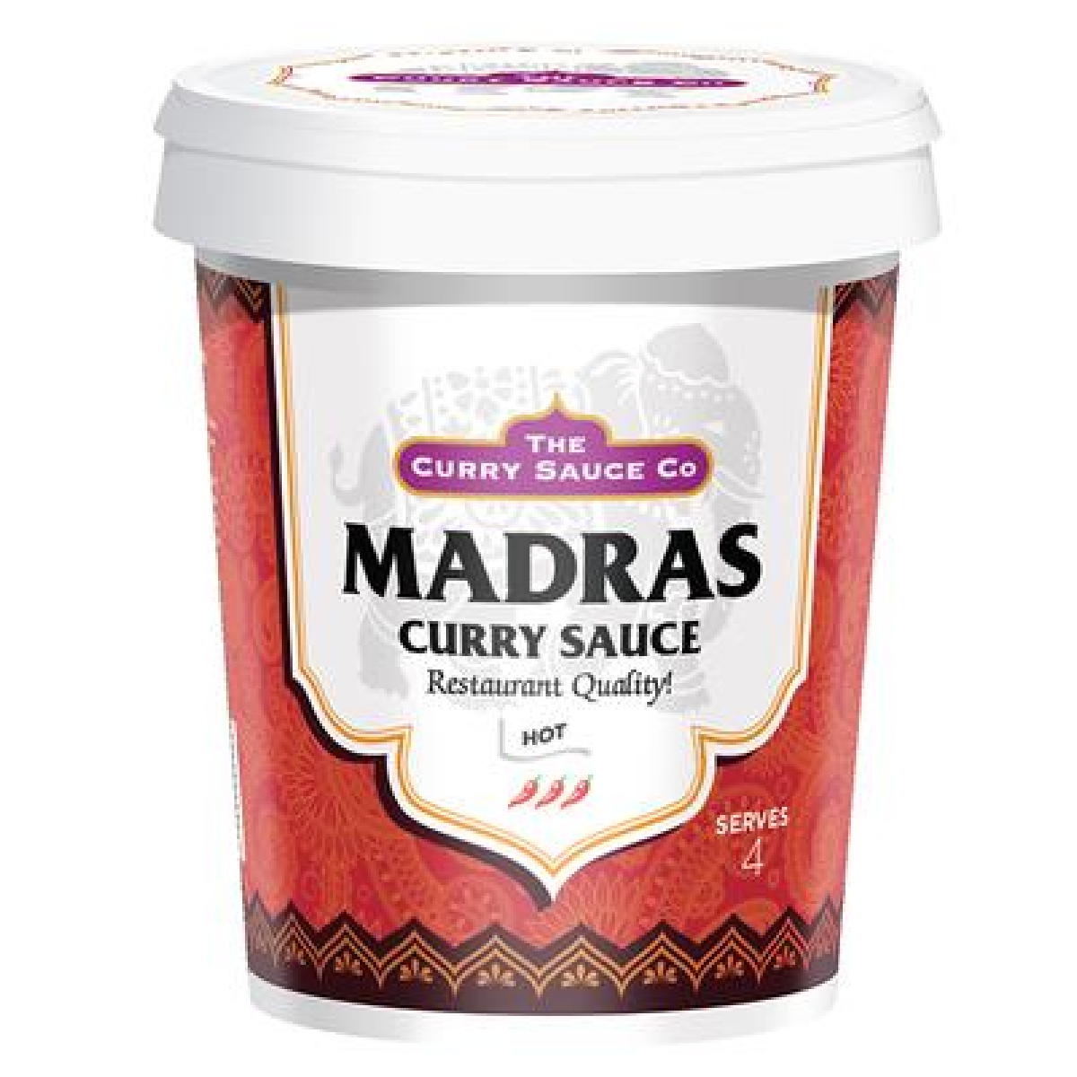 The Curry Sauce Co Madras Curry Sauce 475g