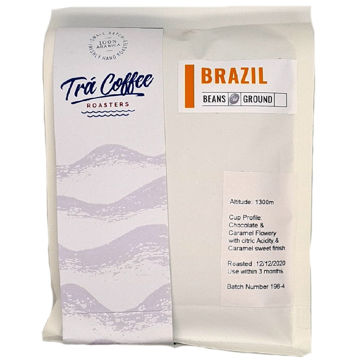 Trá Coffee Roasters Brazil Beans 250g