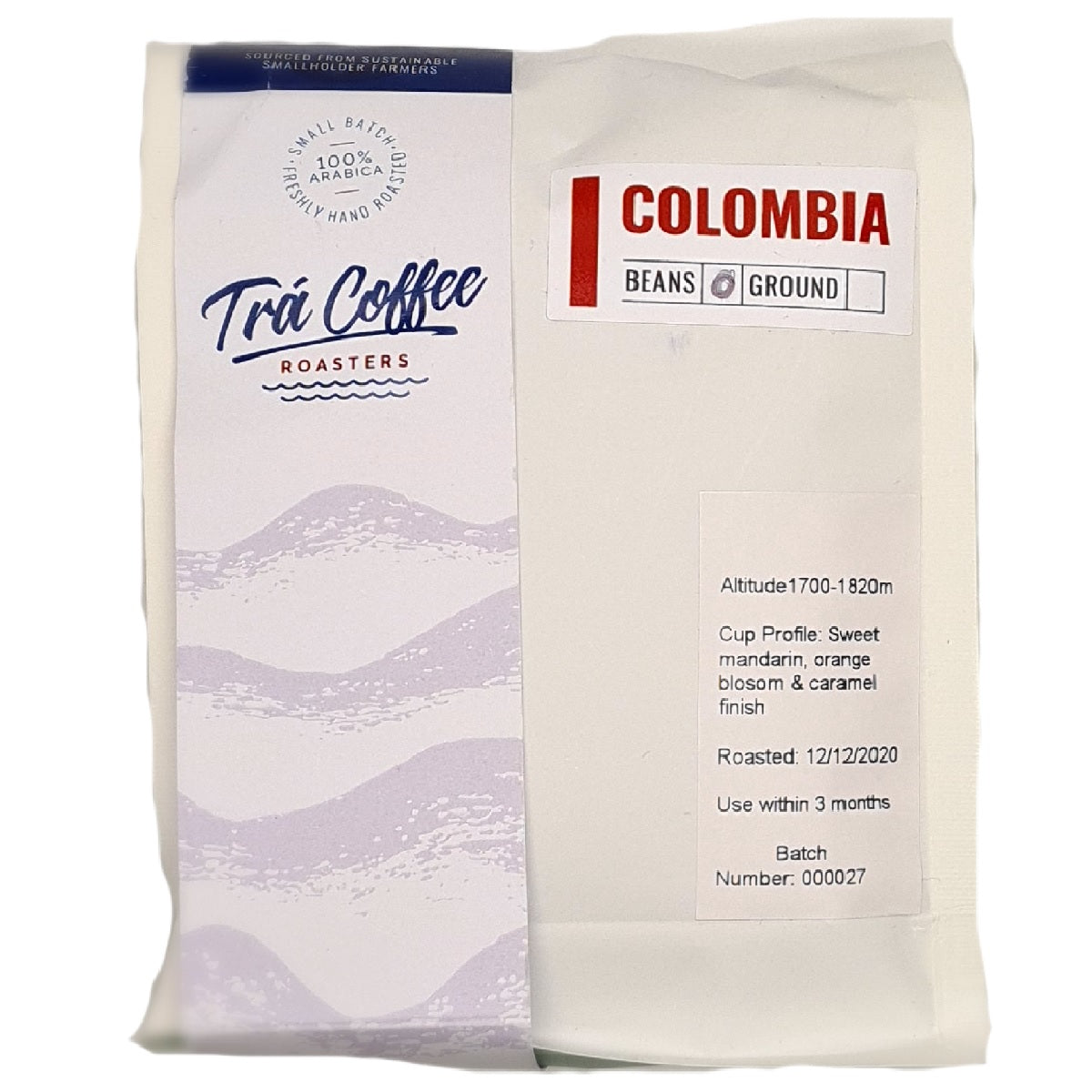 Trá Coffee Roasters Colombia Beans 250g