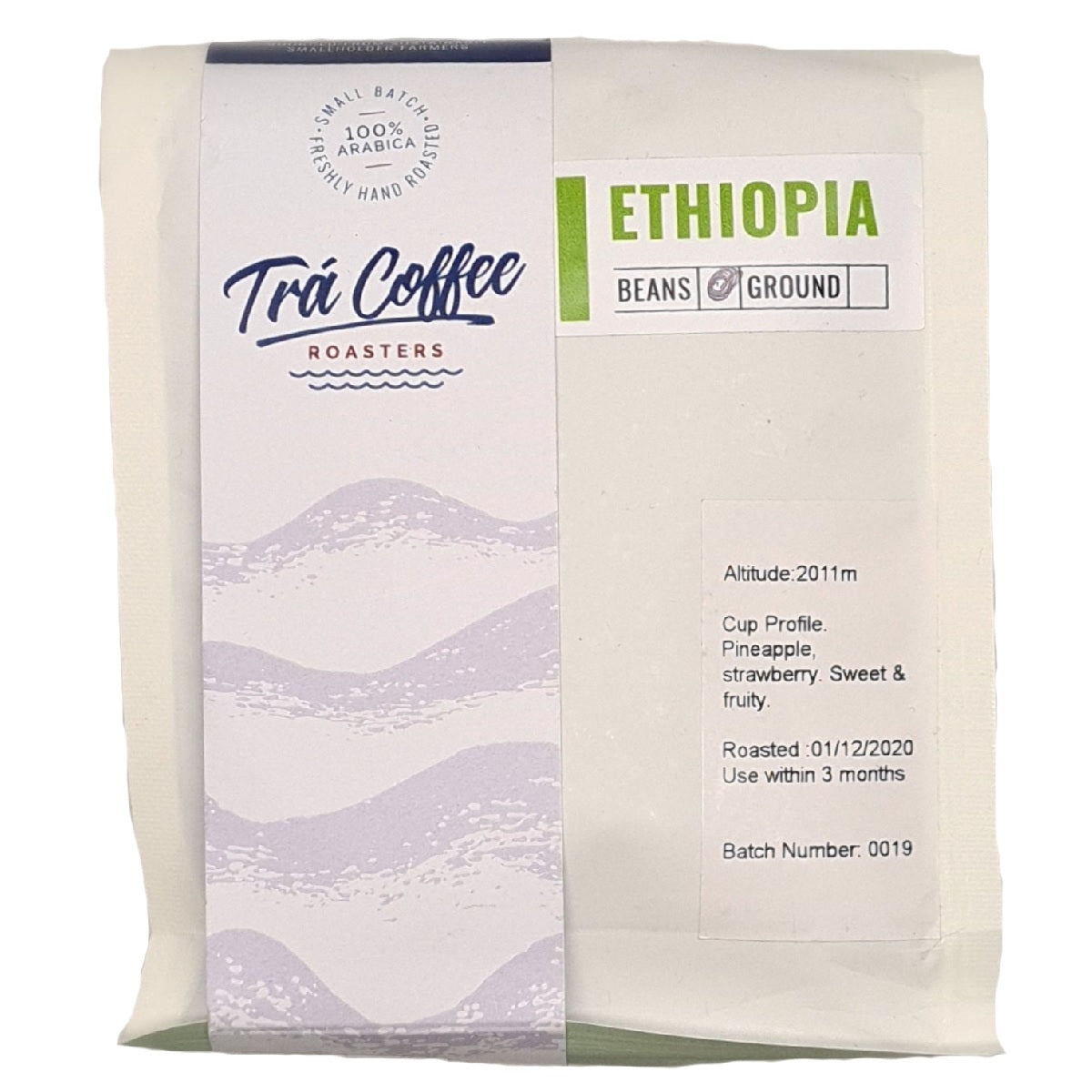 Trá Coffee Roasters Ethiopia Beans 250g