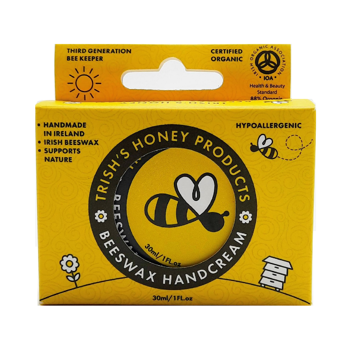 Trish&#39;s Honey Products Beeswax Handcream 30ml