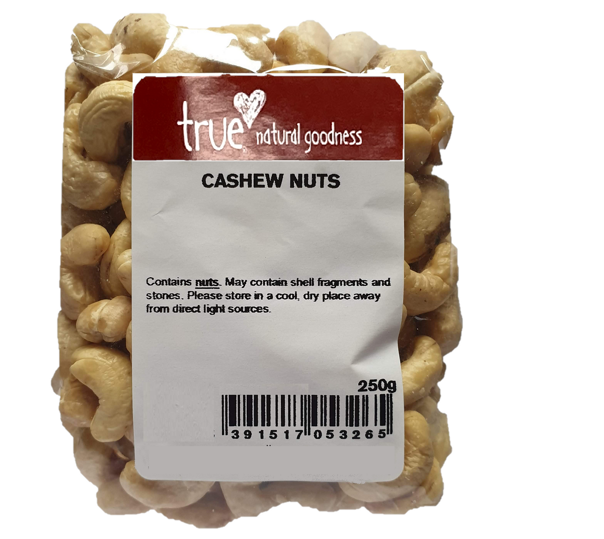 True Natural Goodness Cashew Nuts 250g
