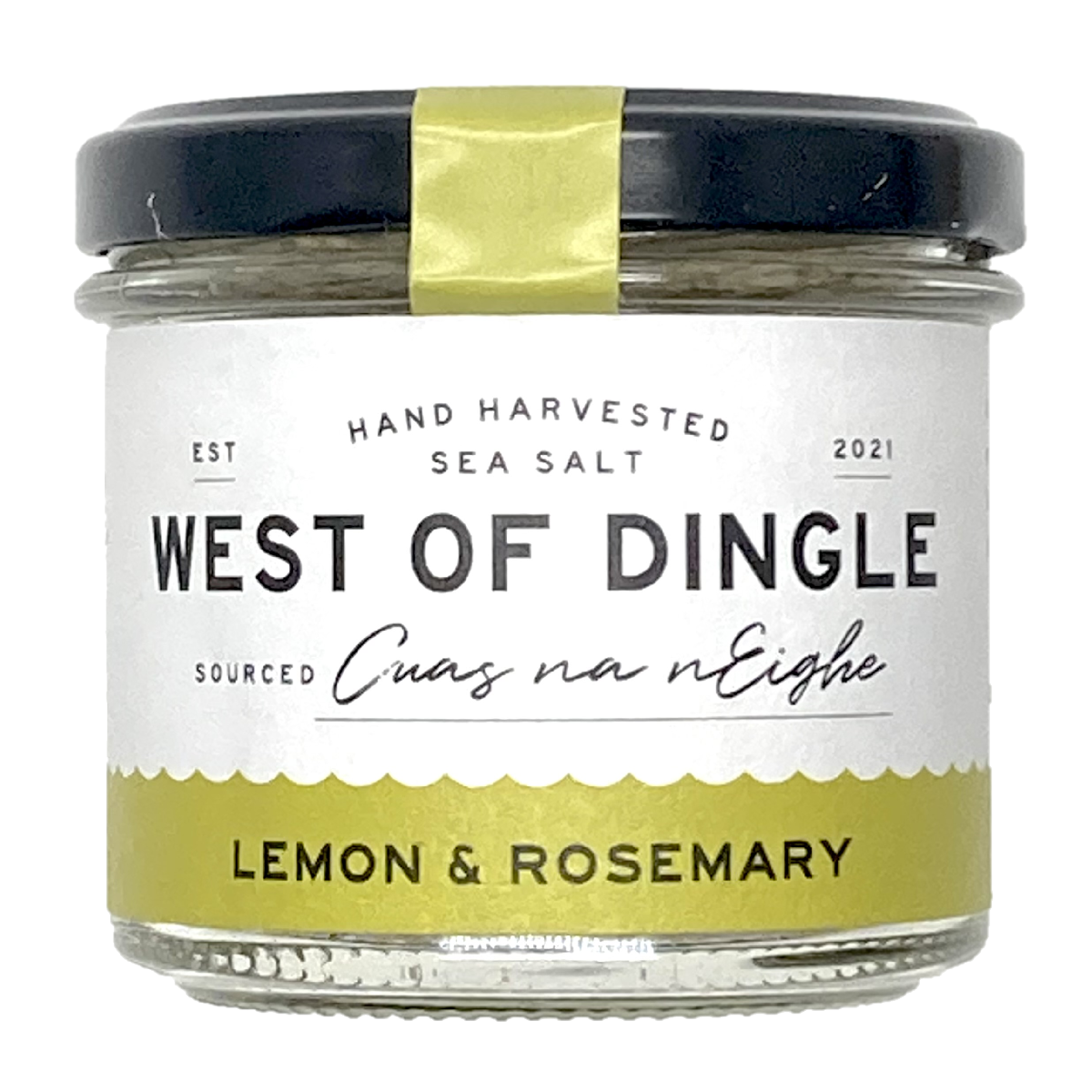 West of Dingle Lemon &amp; Rosemary Sea Salt 75g