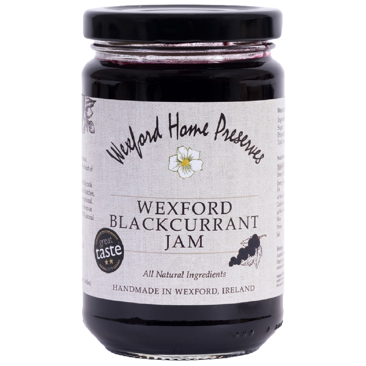 Wexford Home Preserves Blackcurrant Jam 370g