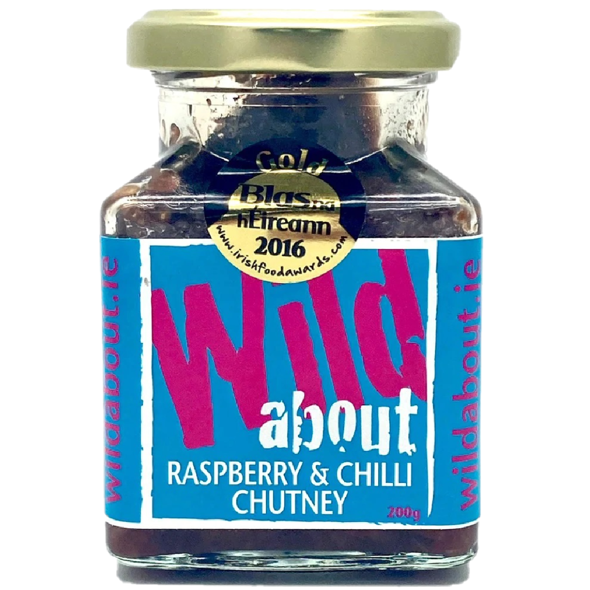 Wild About Raspberry &amp; Chilli Chutney 200g