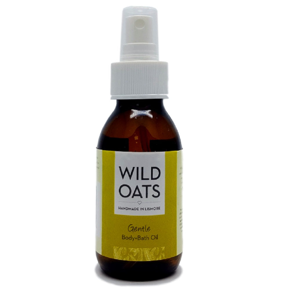 Wild Oats Gentle Body &amp; Bath Oil Lavender 100g